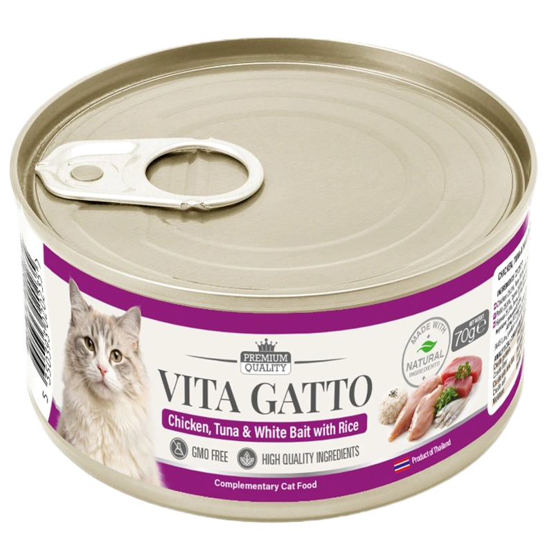 Chicken, Tuna & White Bait with Rice pack